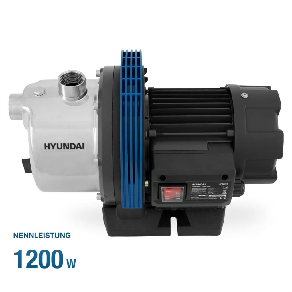 Hyundai Gartenpumpe GP12050 4