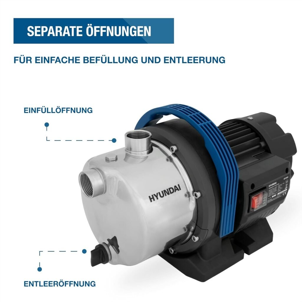 Hyundai Gartenpumpe GP12050 5