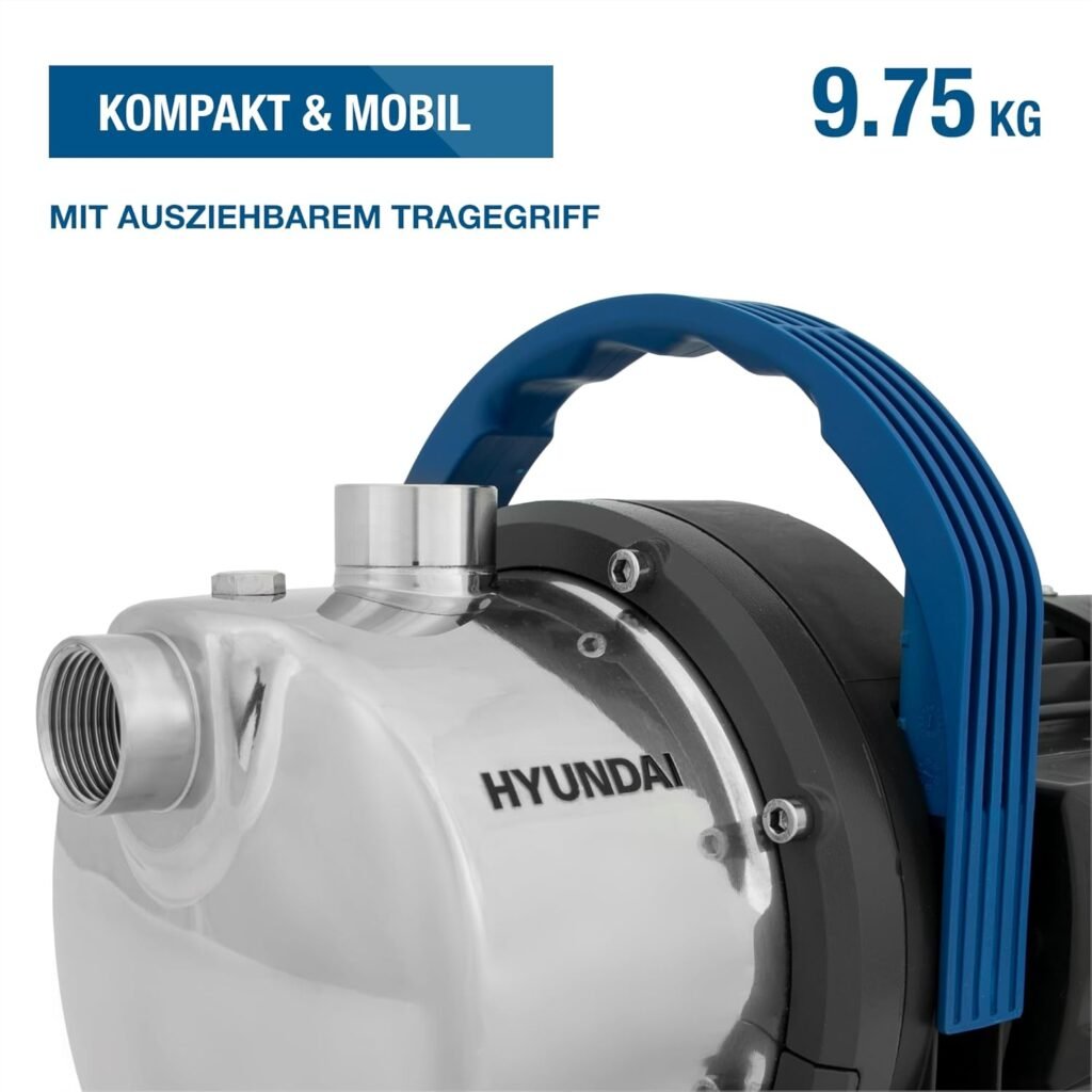Hyundai Gartenpumpe GP12050 9
