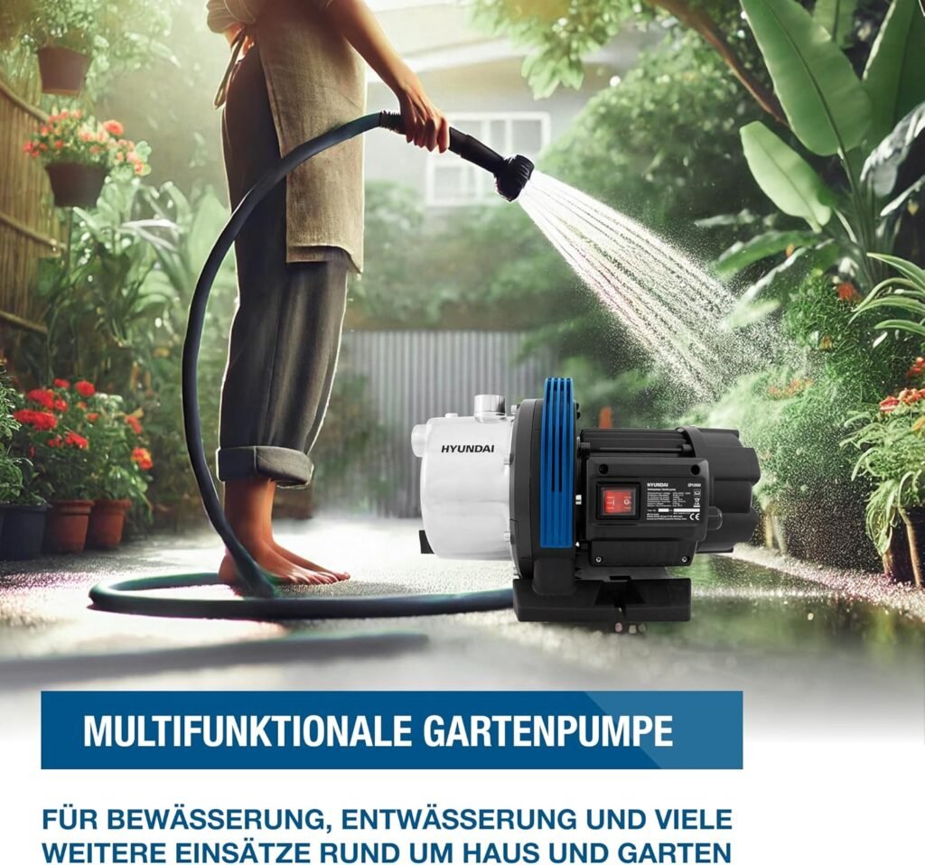 Hyundai Gartenpumpe GP12050 10